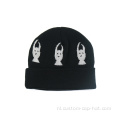 Winter warme dikke bennie hoed aangepast logo